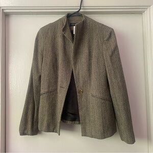 Vintage woven blazer
